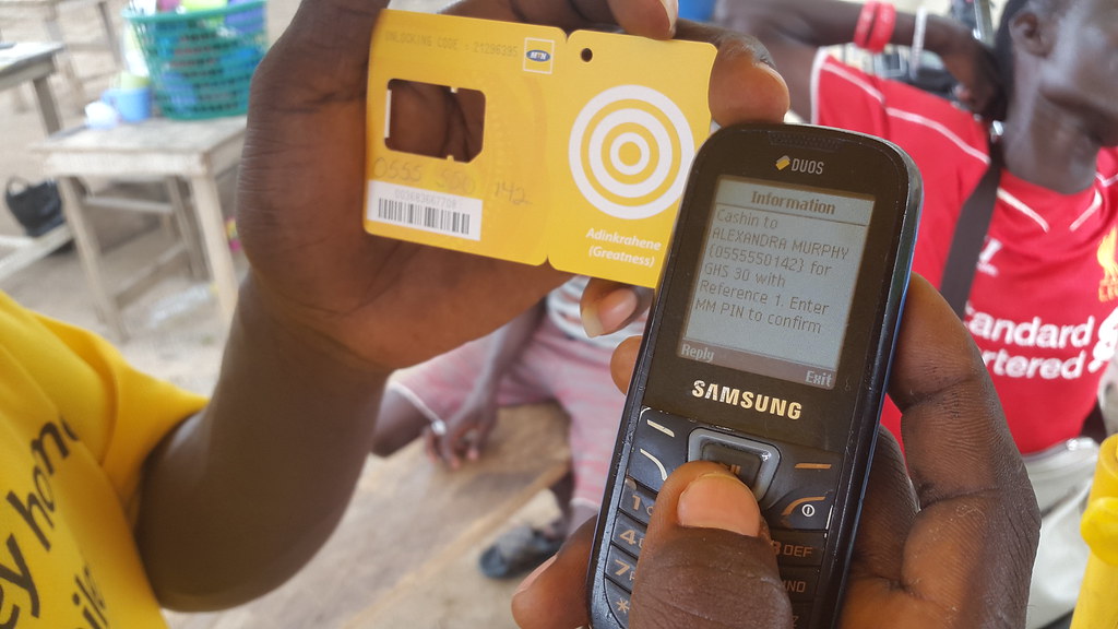 Mobile money reaches places a bank branch never will — Photo: wrcomms (CC BY-SA 2.0)